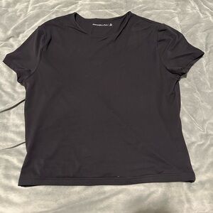 Abercrombie & Fitch Soft Matte Seamless Baby Tee